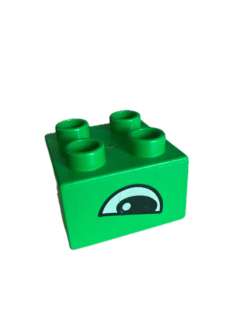 Lego® Duplo® oko zelená kostka